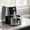 why does my air fryer smell like plastic burn-off cycle
