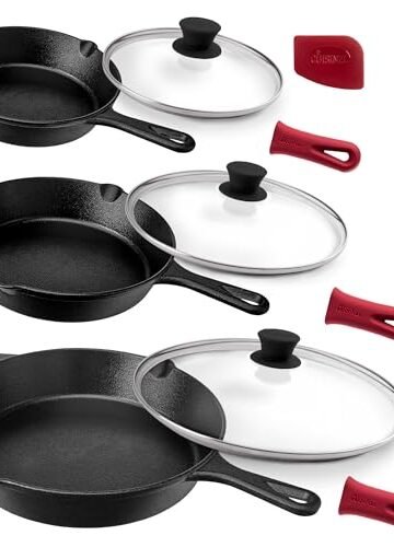 best cast iron skillets for a glass top stove