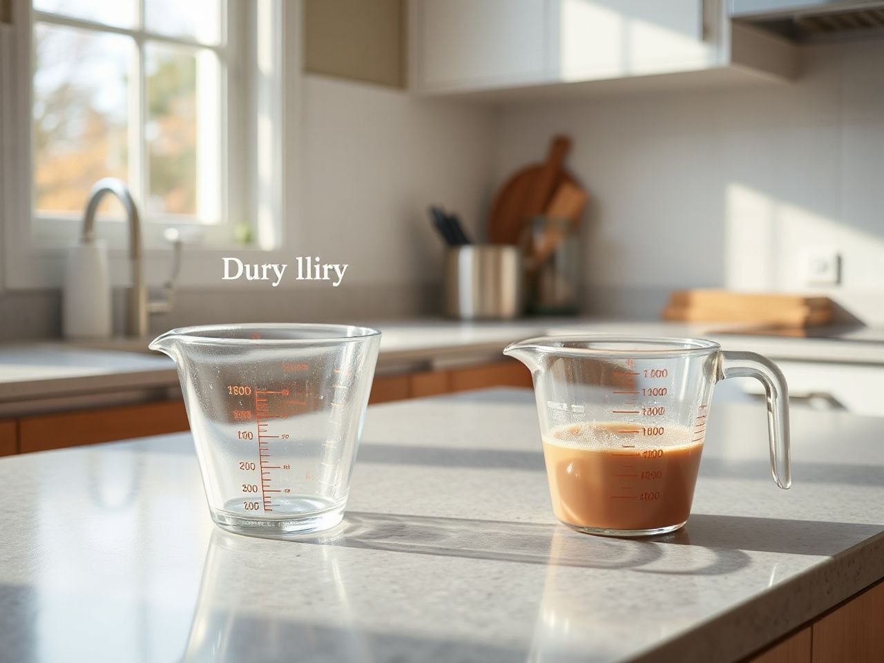 dry vs liquid measuring cups explained - step by step