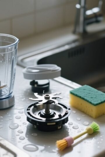 how to clean a blender