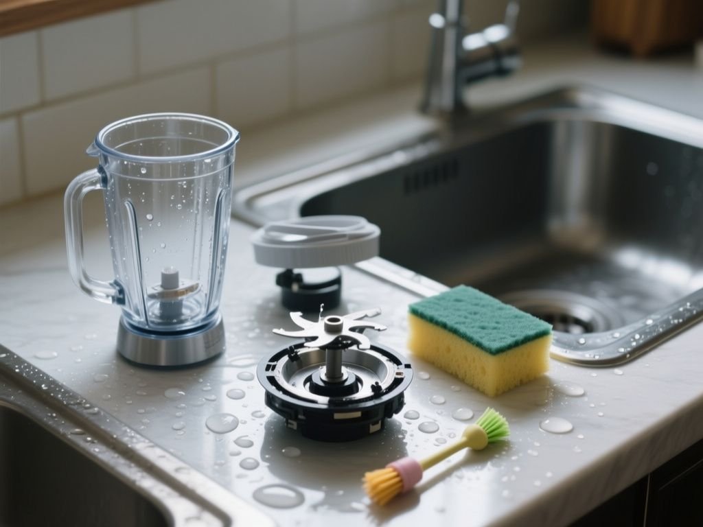 how to clean a blender