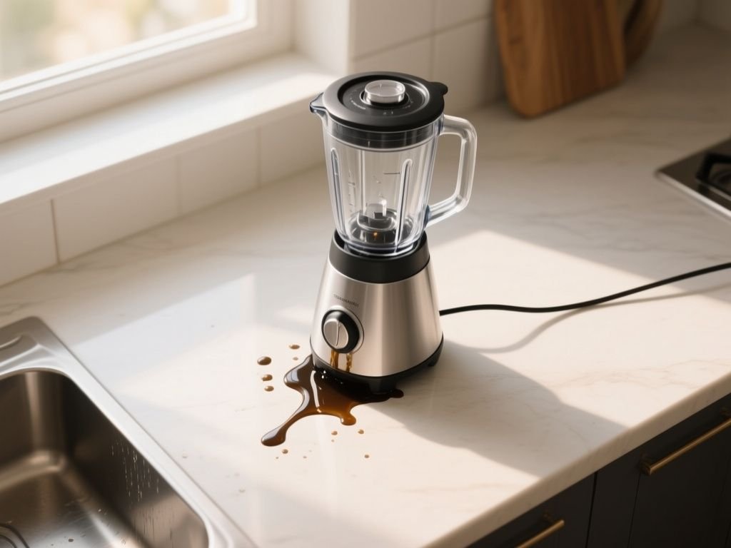 fix  leaking blender - detailed view