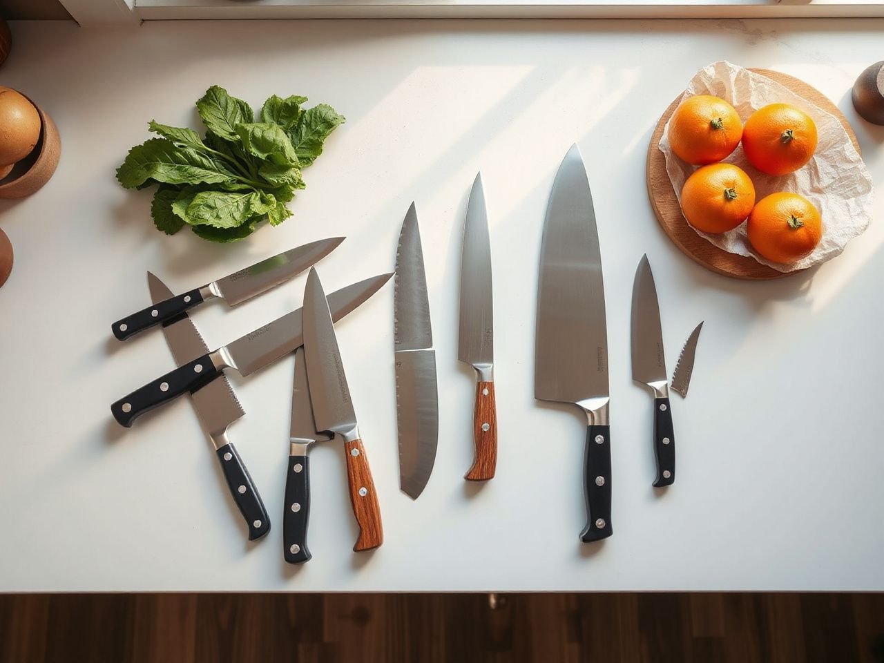 kitchen knife set buying guide - detailed view