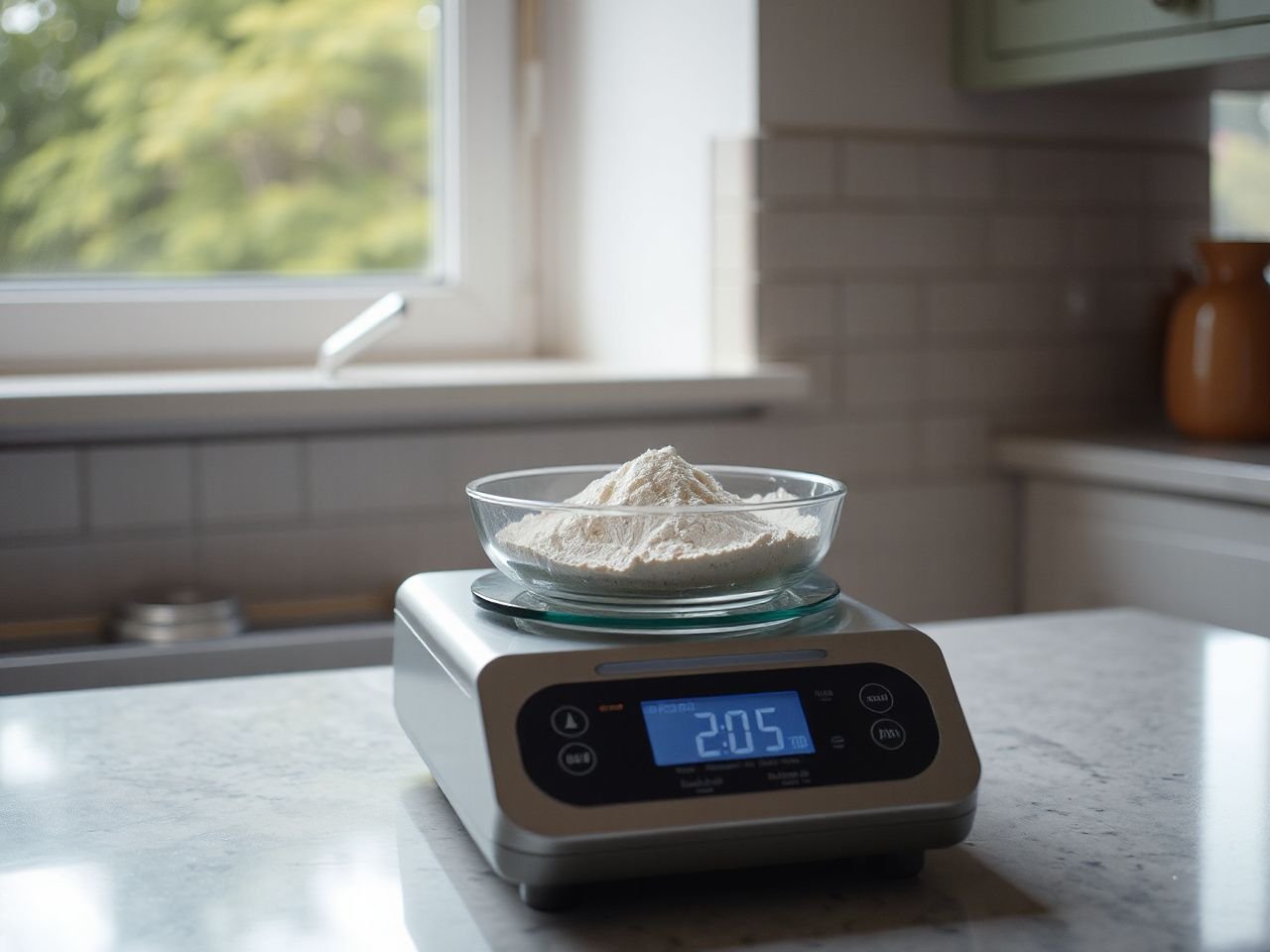 kitchen scale buying guide on a stable counter