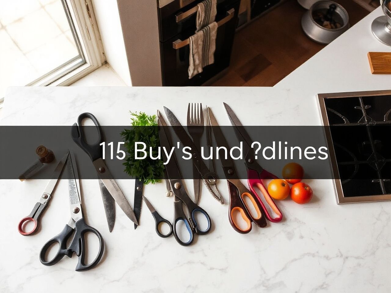 kitchen shears buying guide - detailed view