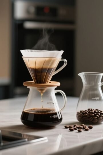 pour over coffee maker buying guide with cone dripper and paper filter