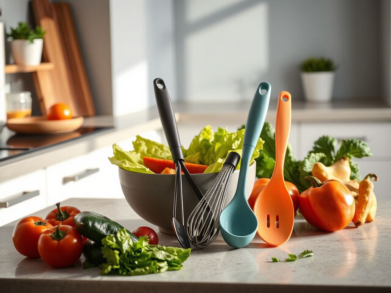 silicone utensil construction and food-contact surface guide