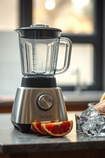 why does my blender smell burnt