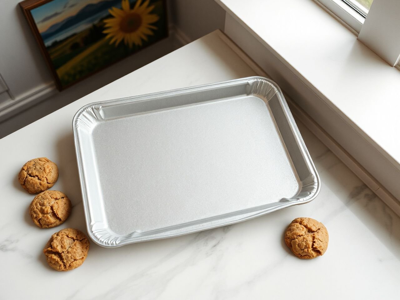 aluminum baking sheets safe - detailed view