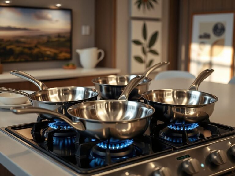 best stainless steel pans for a gas stove