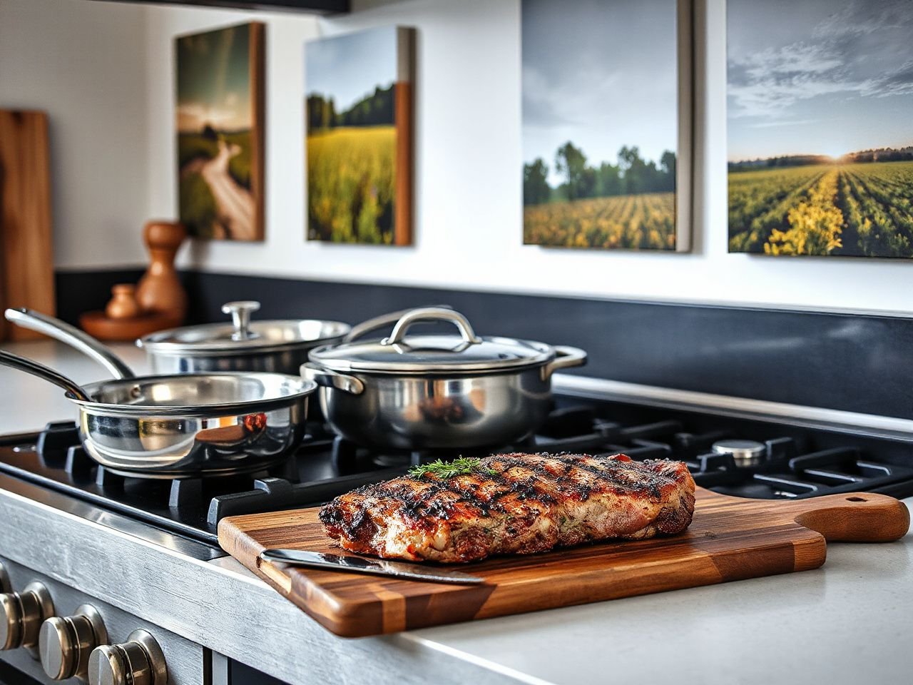 best stainless steel pans for searing steak