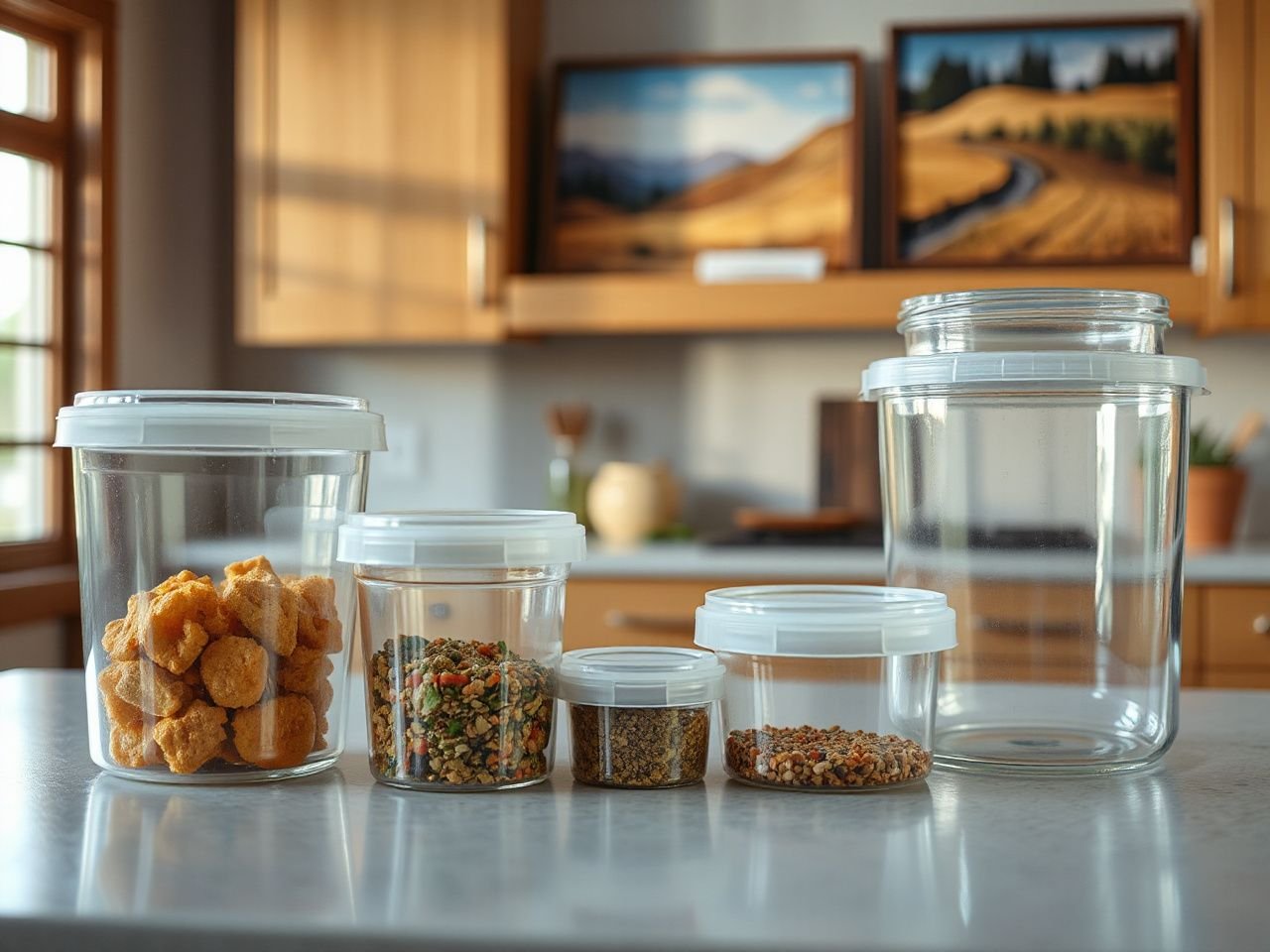 food containers sizes - detailed view