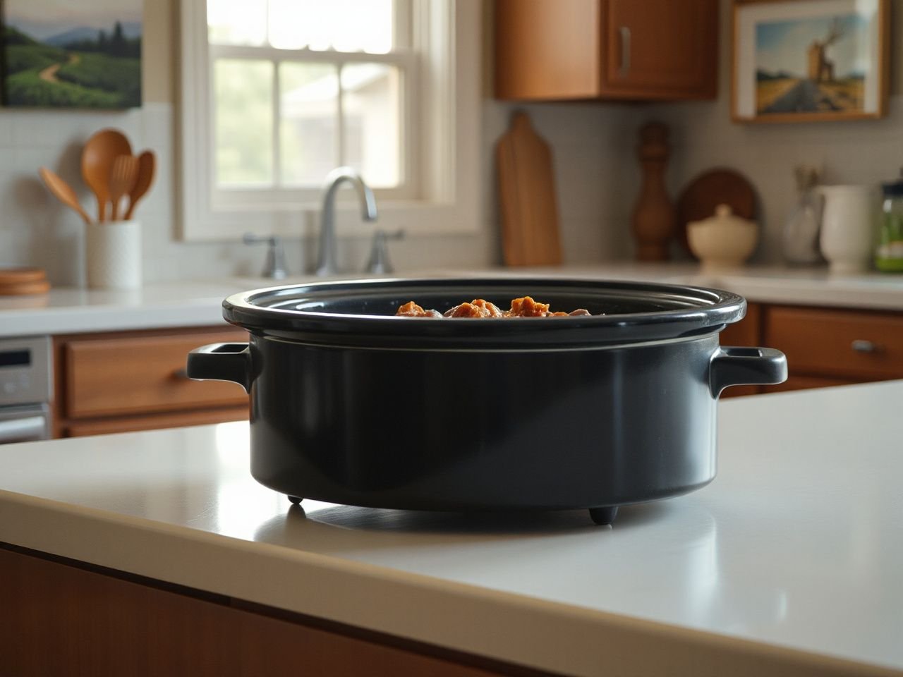 full should  slow cooker be - detailed view