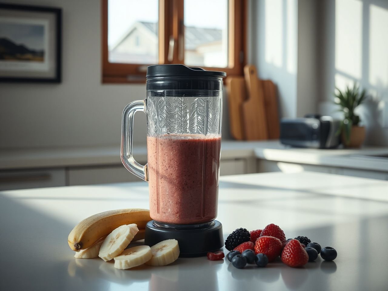 long  blend  smoothie - step by step
