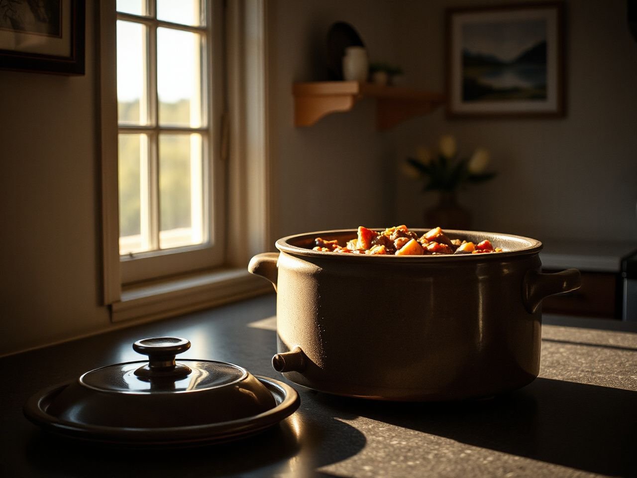 much electricity does  slow cooker use - step by step
