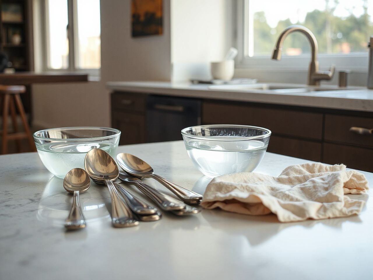 clean silverware easily - detailed view