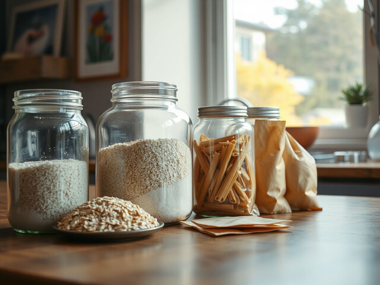 should you decant pantry staples - step by step