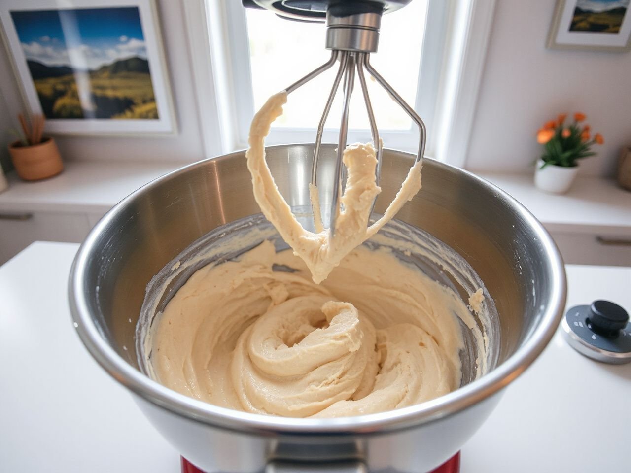 stand mixer dough hook versus paddle for bread